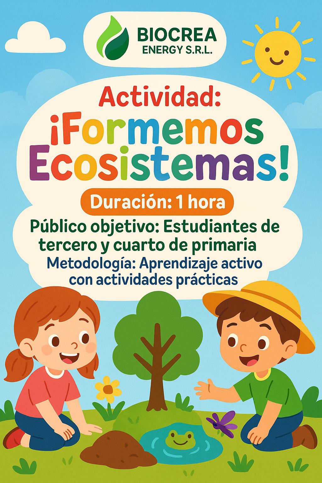 Actividad Ecosistemas Tercero y Cuarto Básico