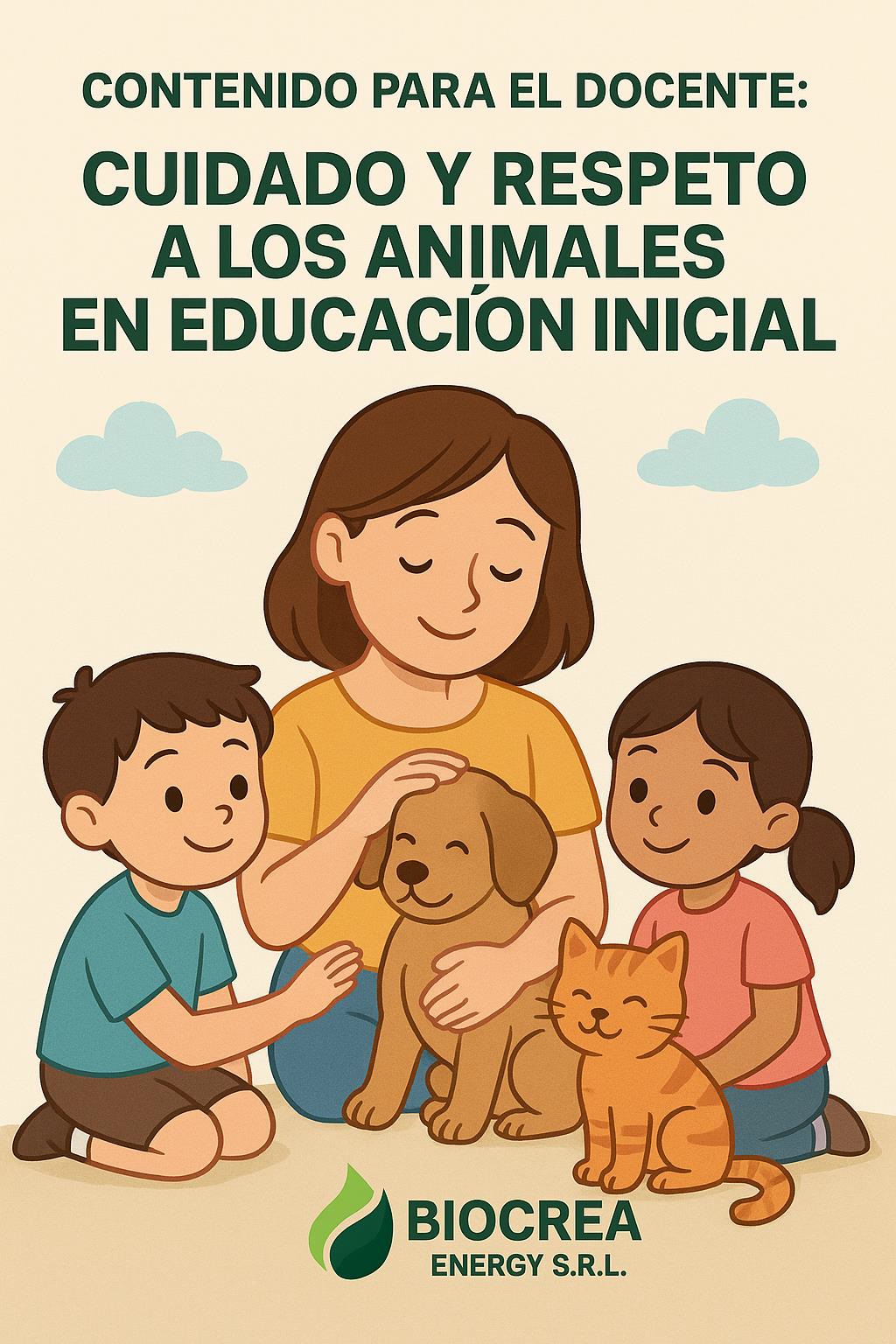 Contenido Actividad Cuidado de los Animales Primero y Segundo de Primaria