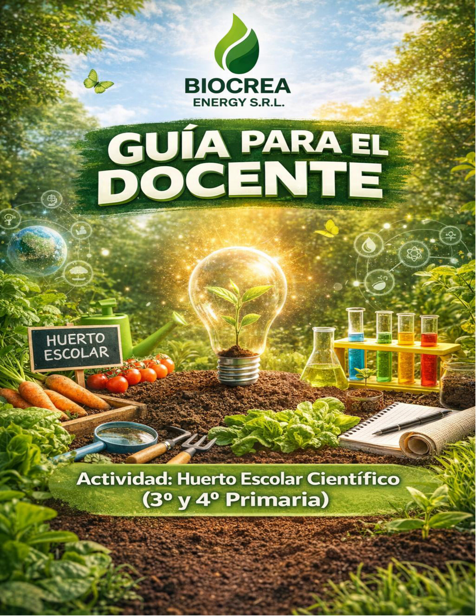 GUIA PARA EL DOCENTE ACTIVIDAD HUERTO tercero y cuarto de primaria de Primaria -_pagina1