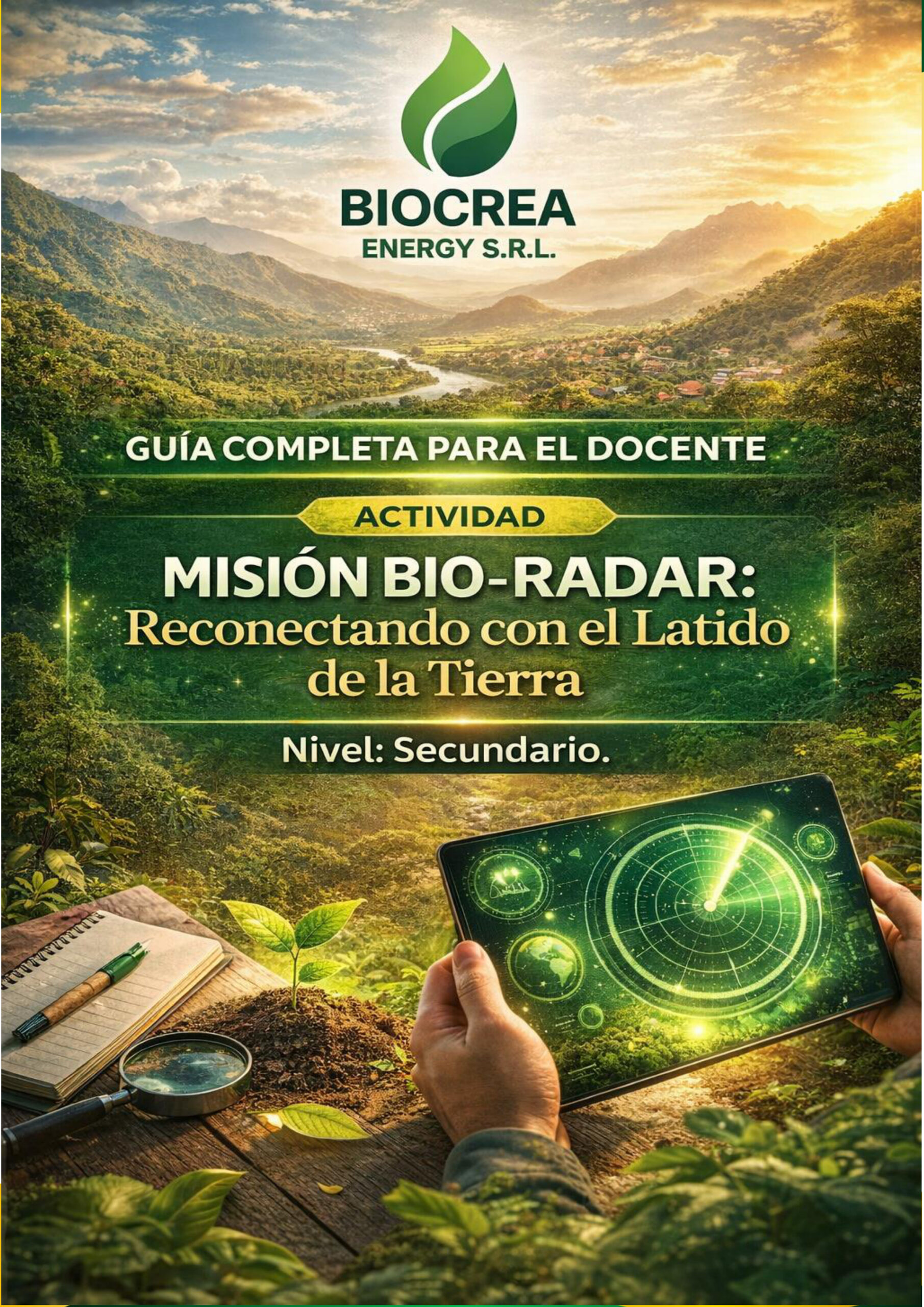 GUIA PARA EL DOCENTE Segunda Actividad ECOSISTEMA El Reloj de la Supervivencia Secundaria 2026 _pagina1