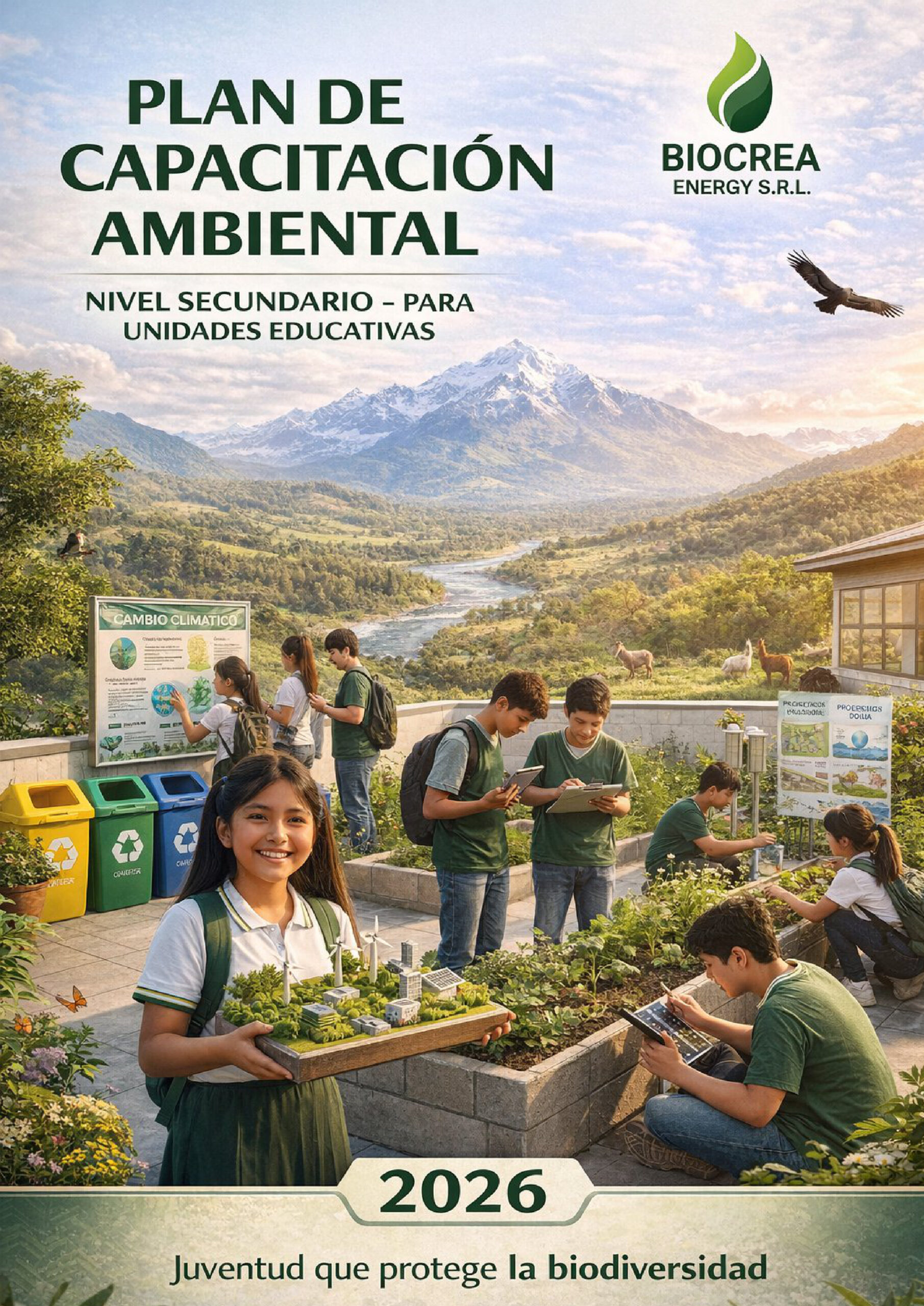 Plan de Capacitación Ambiental por trimestres Nivel Secundario 2026_pagina1